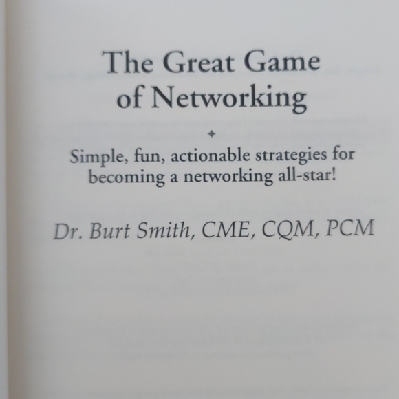 The Great Game of Networking - Picture 6 of 7